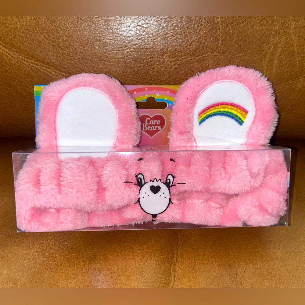 Care Bears Pink Plush Spa Headband NEW NWT NIB